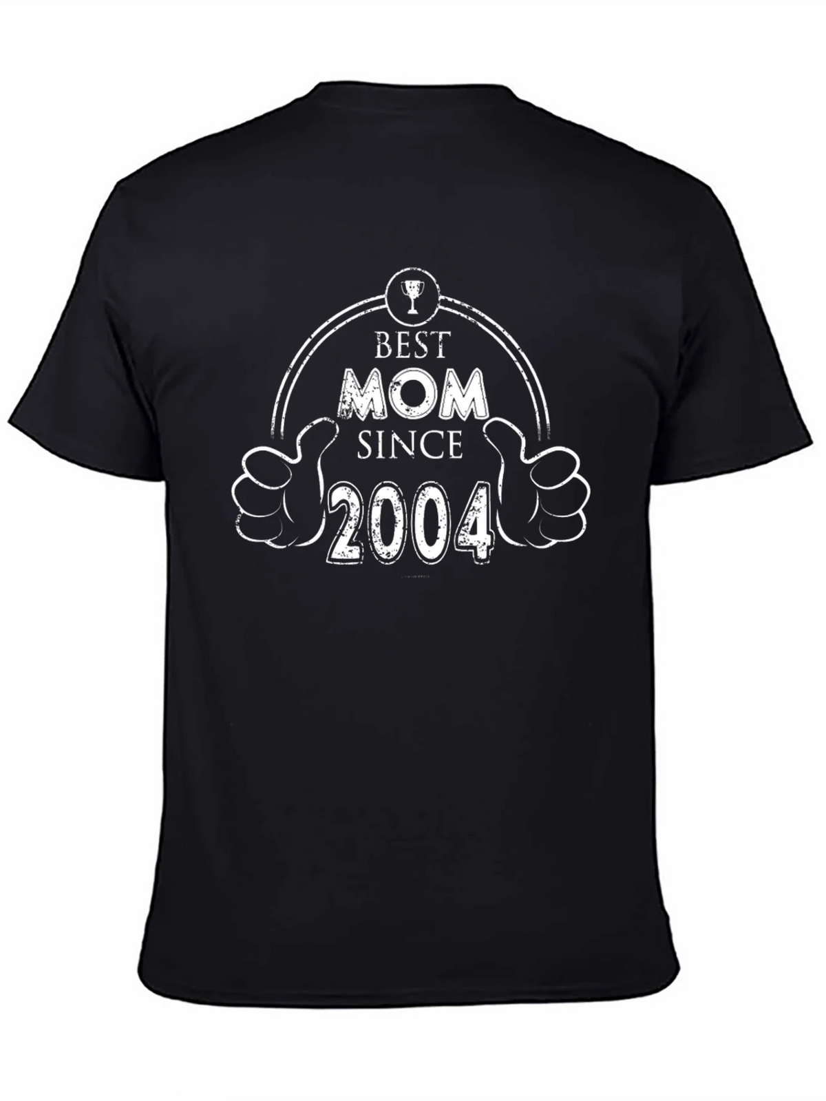 Best Mom Since 2004 Graphic Tee - Black product image 4