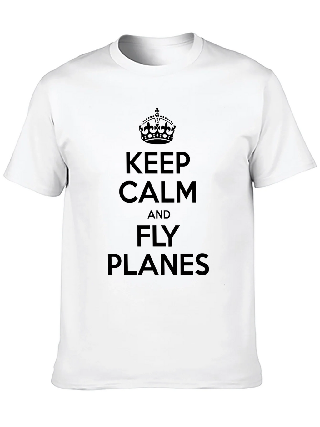Keep Calm and Fly Planes T-Shirt product image 5