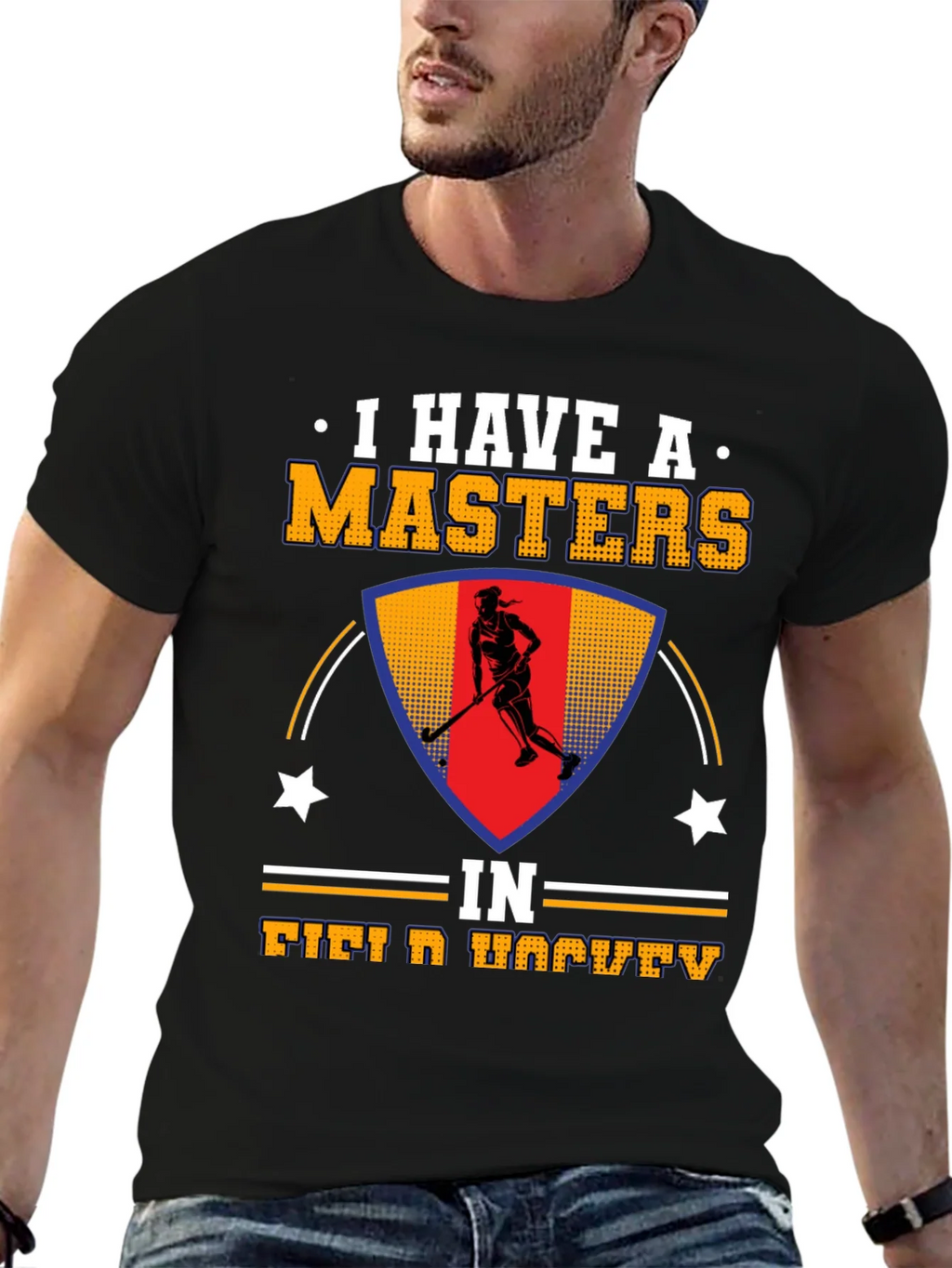 I Have A Masters In Field Hockey T-Shirt product image 6