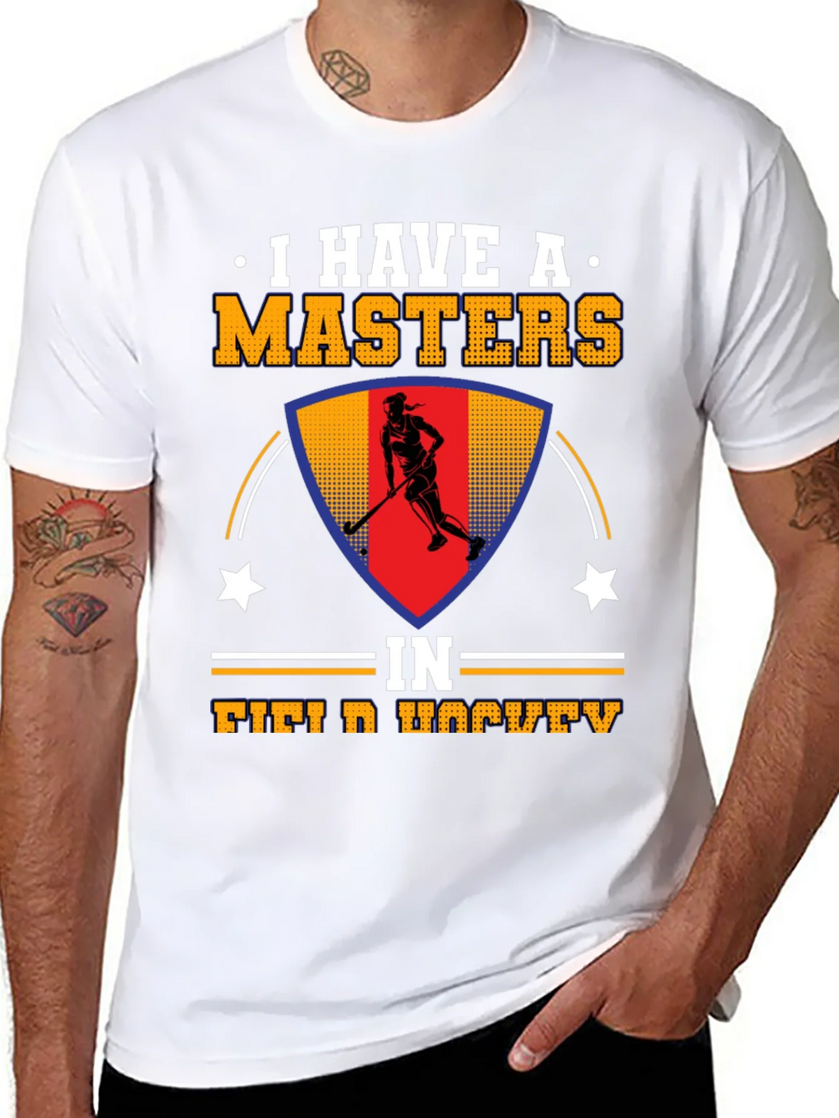 I Have A Masters In Field Hockey T-Shirt product image 7