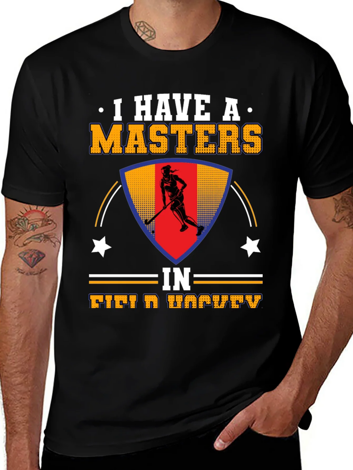 I Have A Masters In Field Hockey T-Shirt product image 1
