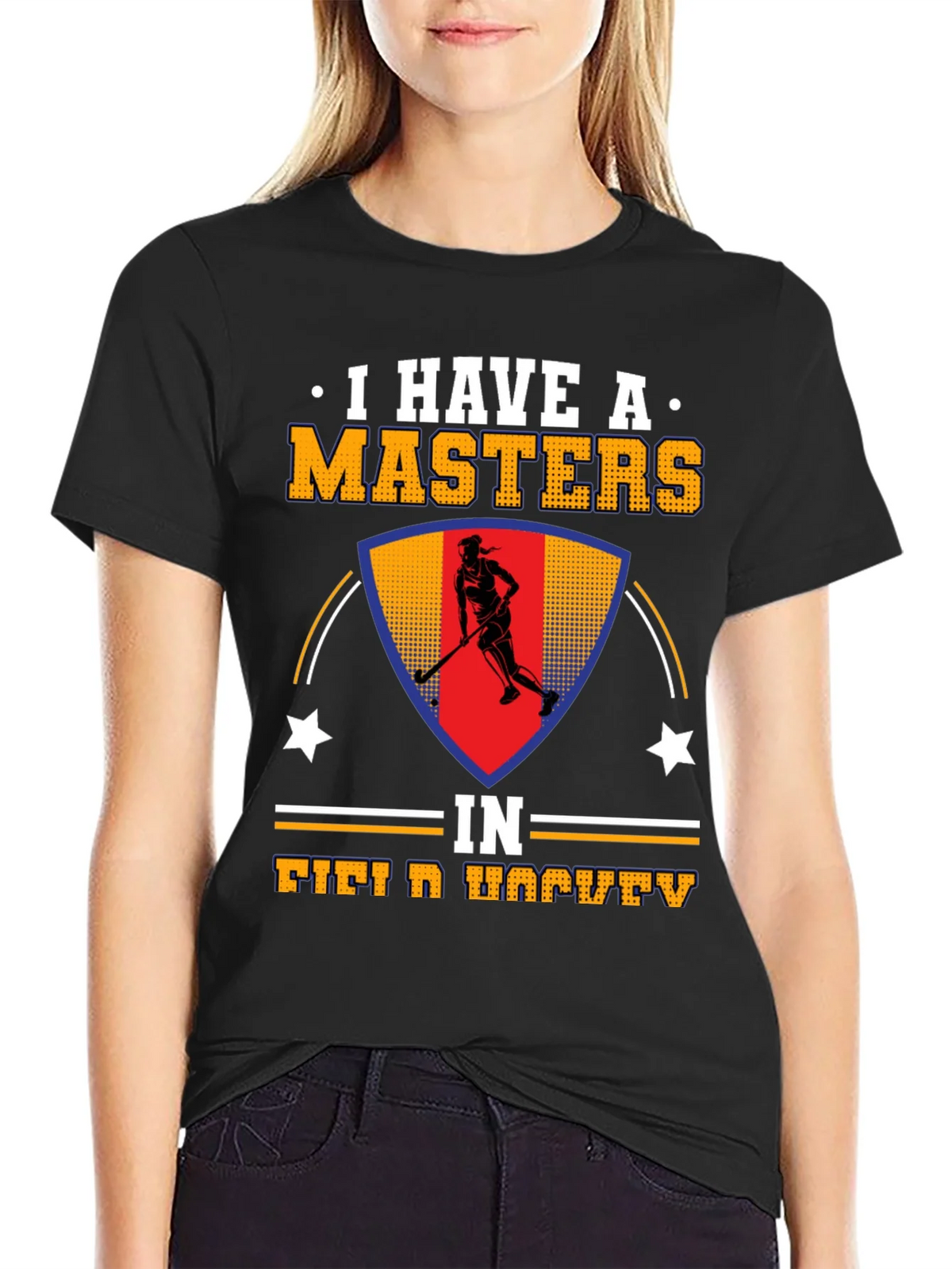 I Have A Masters In Field Hockey T-Shirt product image 2