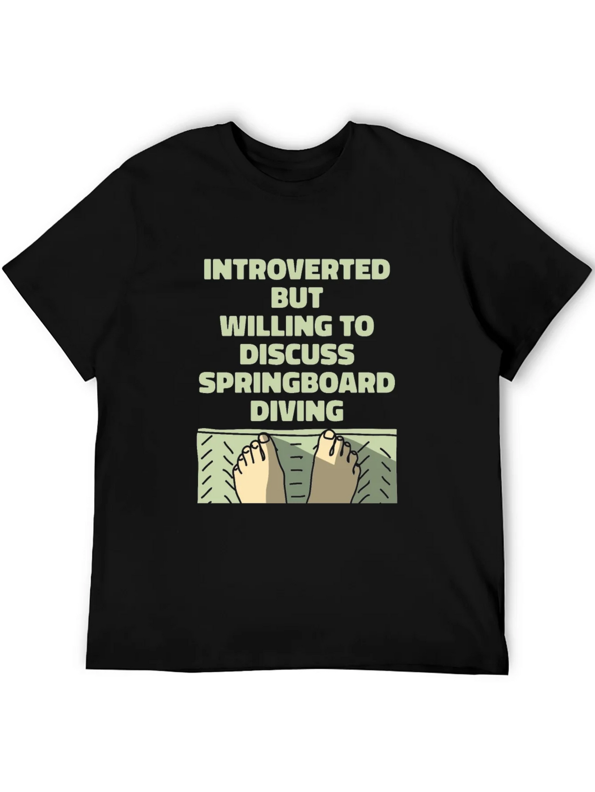 Introverted Springboard Diving T-Shirt product image 5