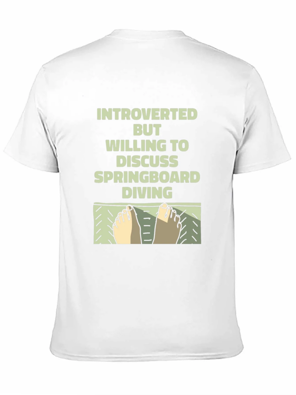 Introverted Springboard Diving T-Shirt product image 10