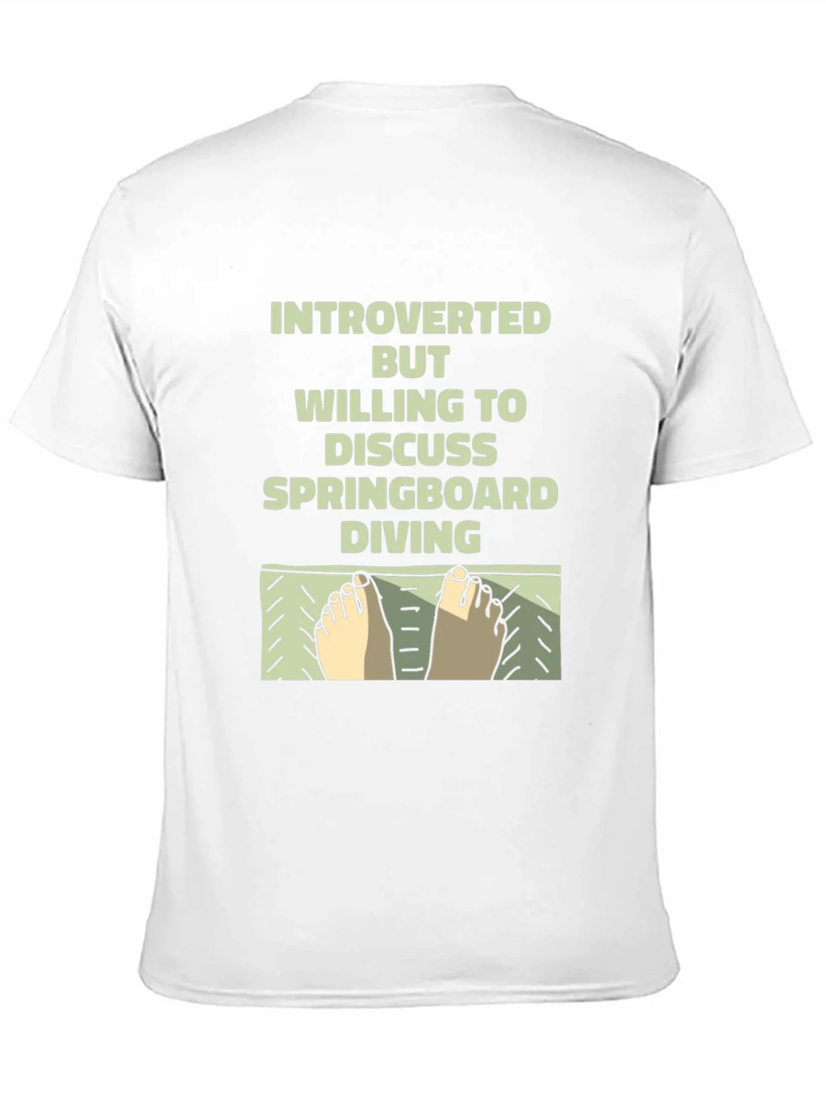 Introverted Springboard Diving T-Shirt product image 10