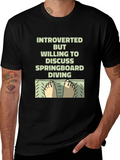 Introverted Springboard Diving T-Shirt product image 1