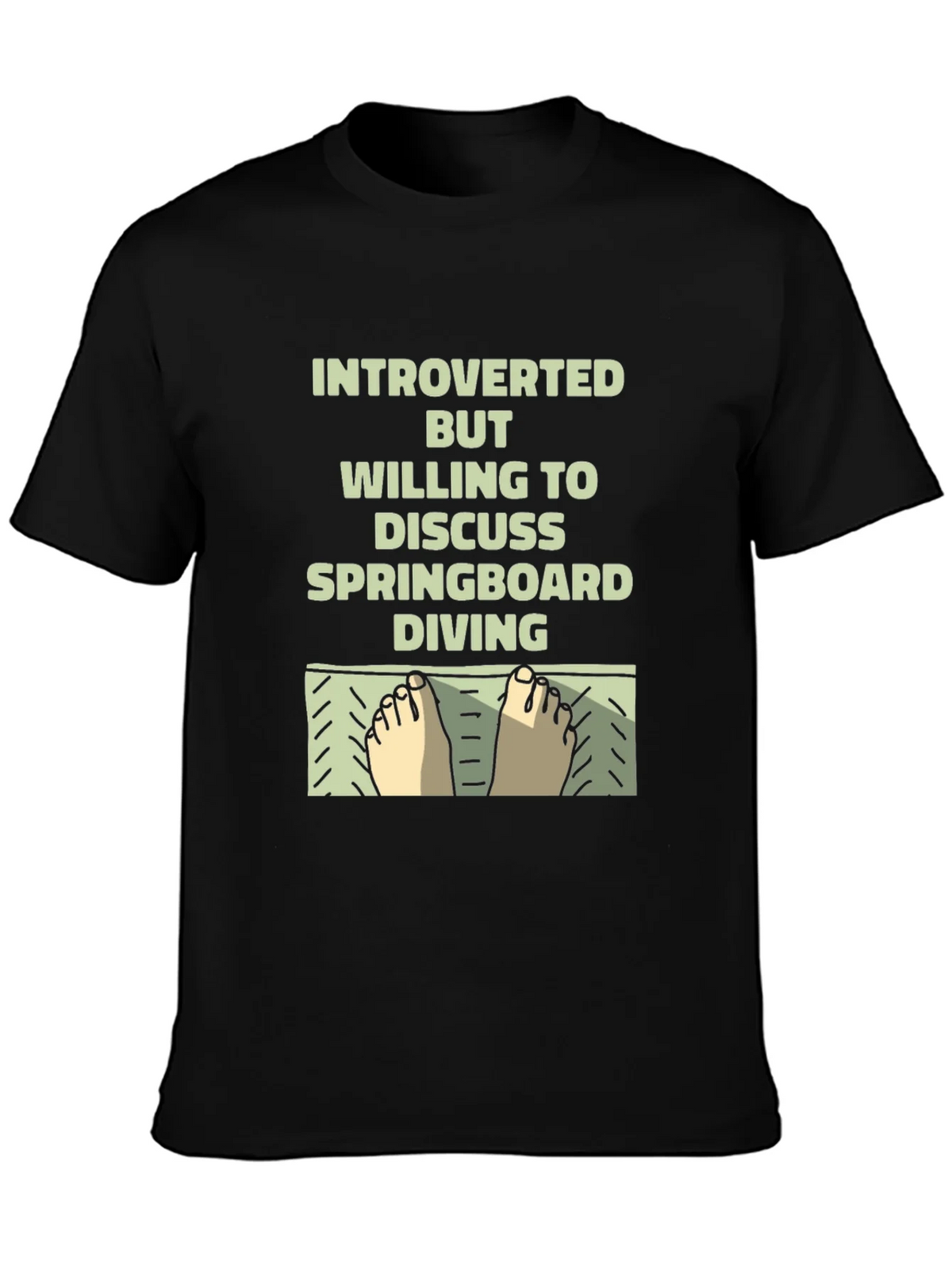 Introverted Springboard Diving T-Shirt product image 3