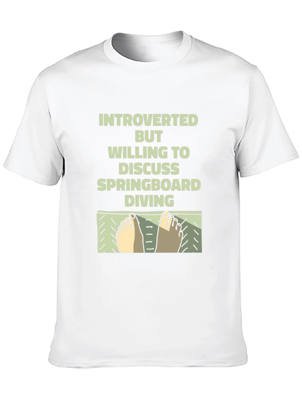 Introverted Springboard Diving T-Shirt product image 9