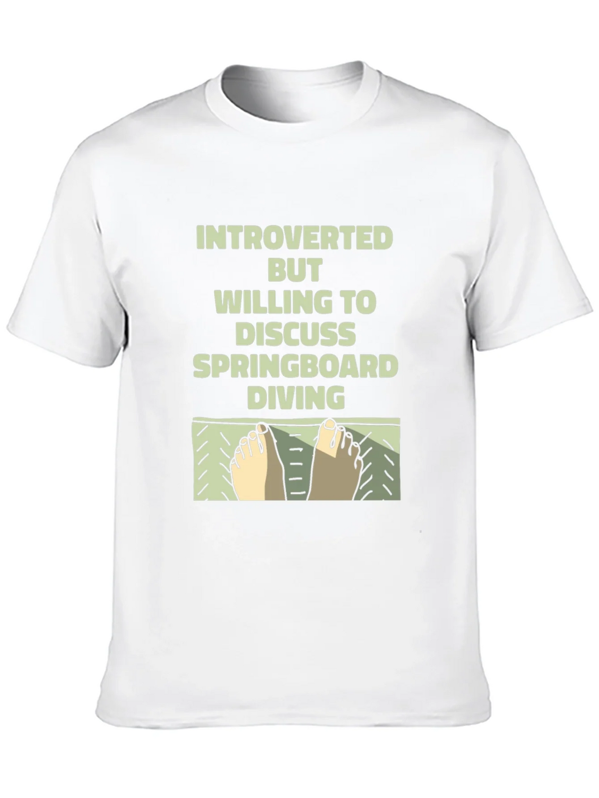 Introverted Springboard Diving T-Shirt product image 9