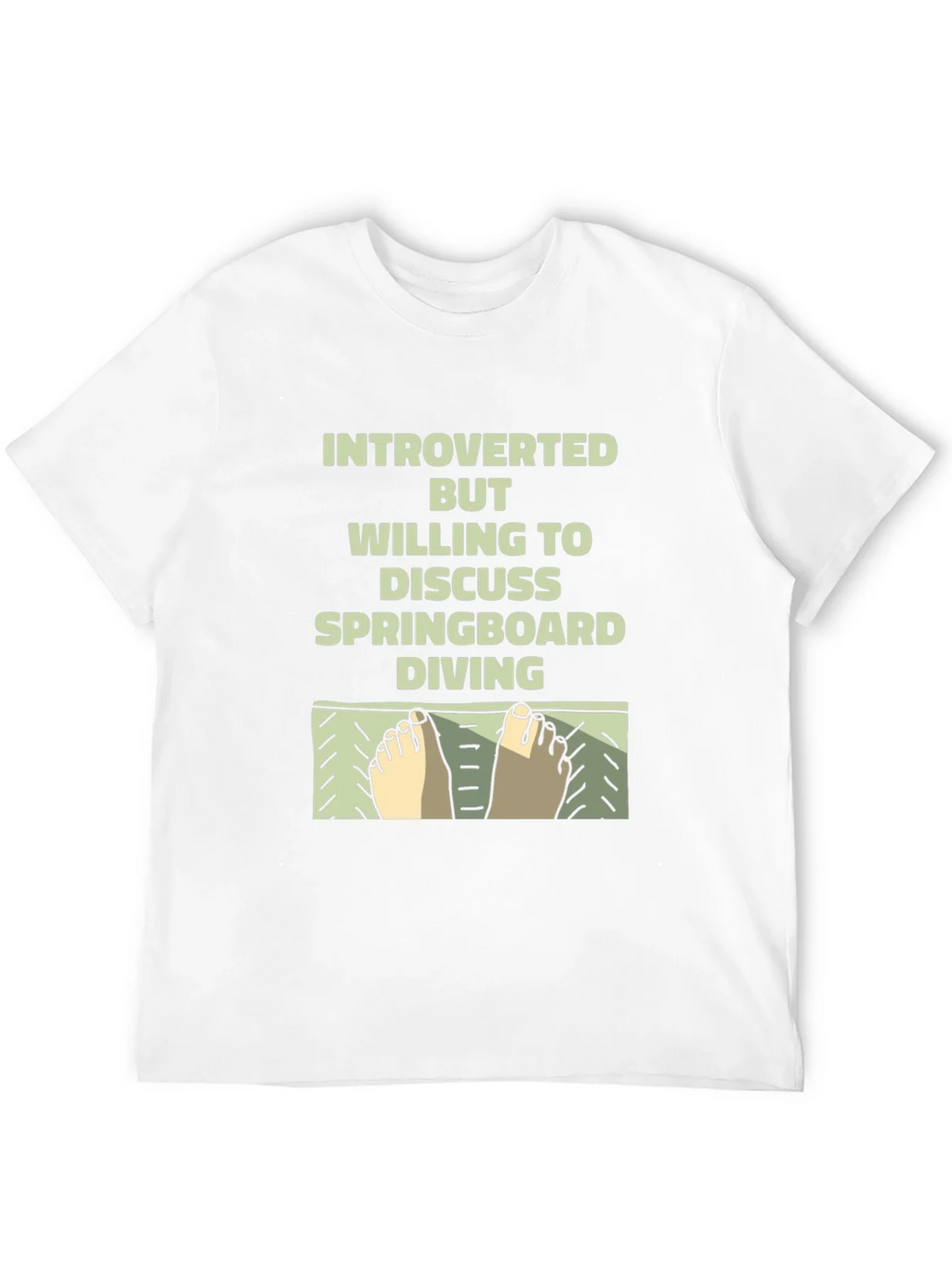 Introverted Springboard Diving T-Shirt product image 11