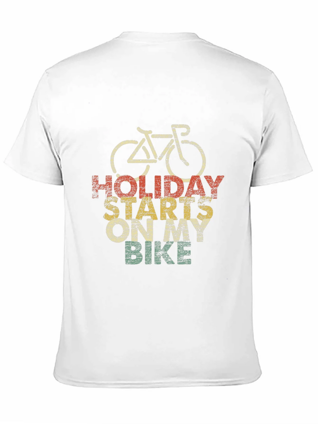 Holiday Starts On My Bike T-Shirt product image 10