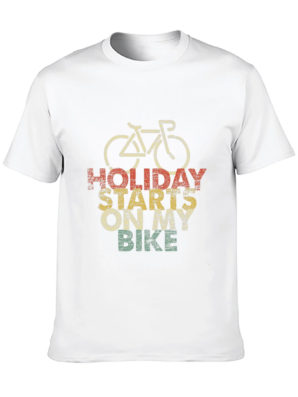 Holiday Starts On My Bike T-Shirt product image 9