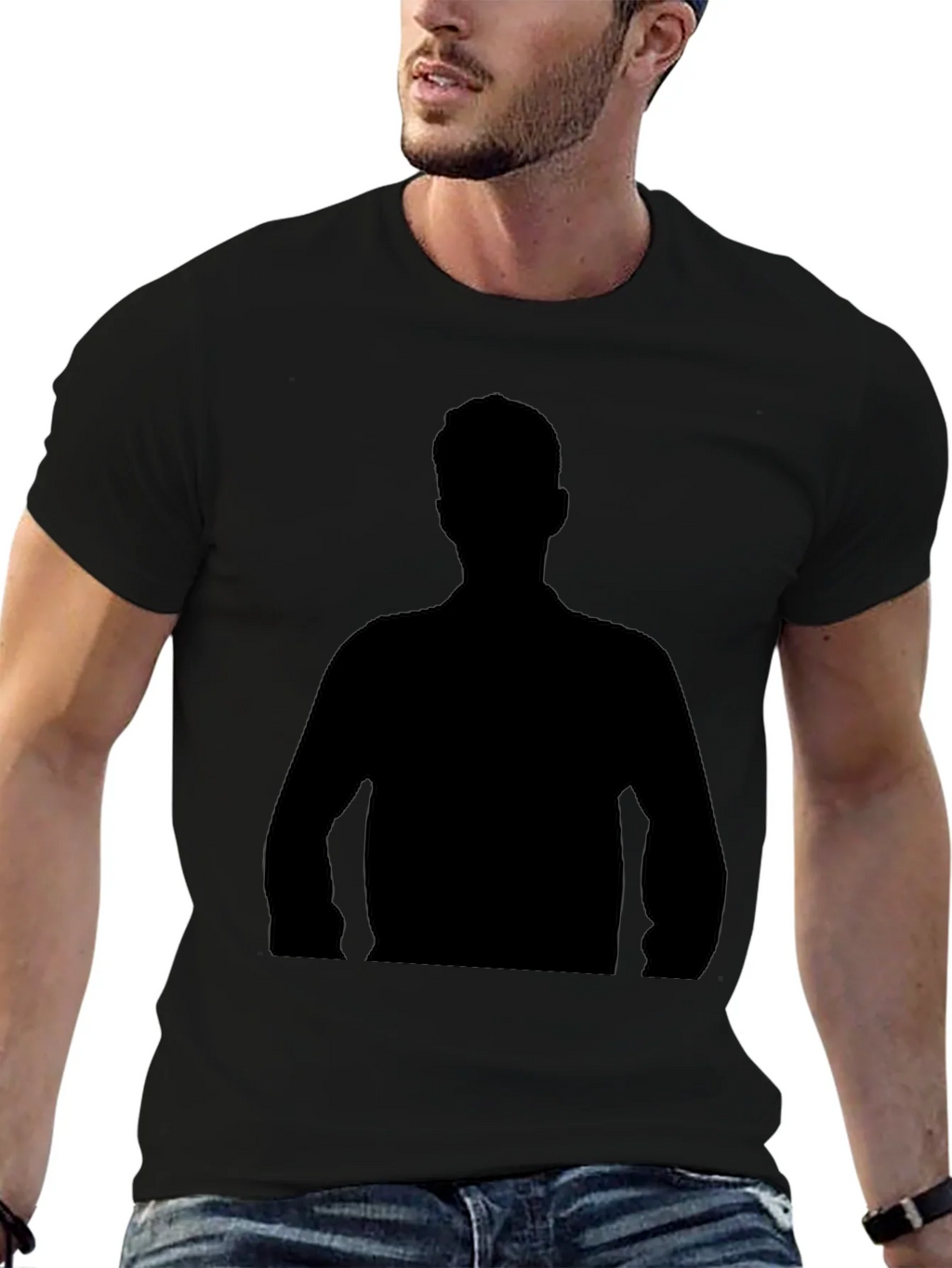 Black Silhouette Graphic Tee - Modern Fit product image 6