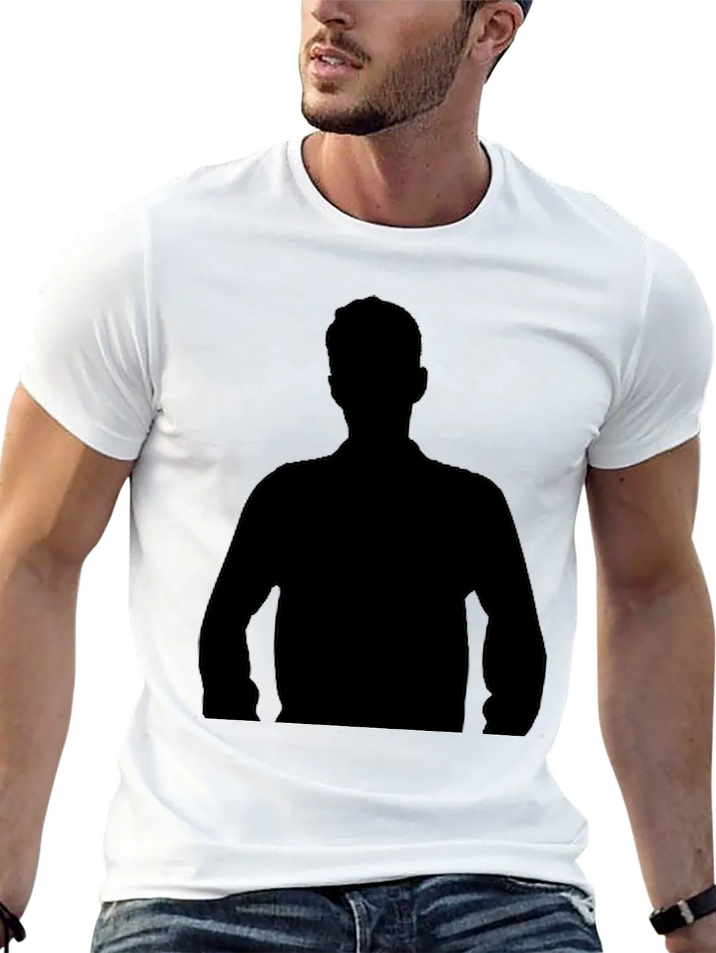 Black Silhouette Graphic Tee - Modern Fit product image 12