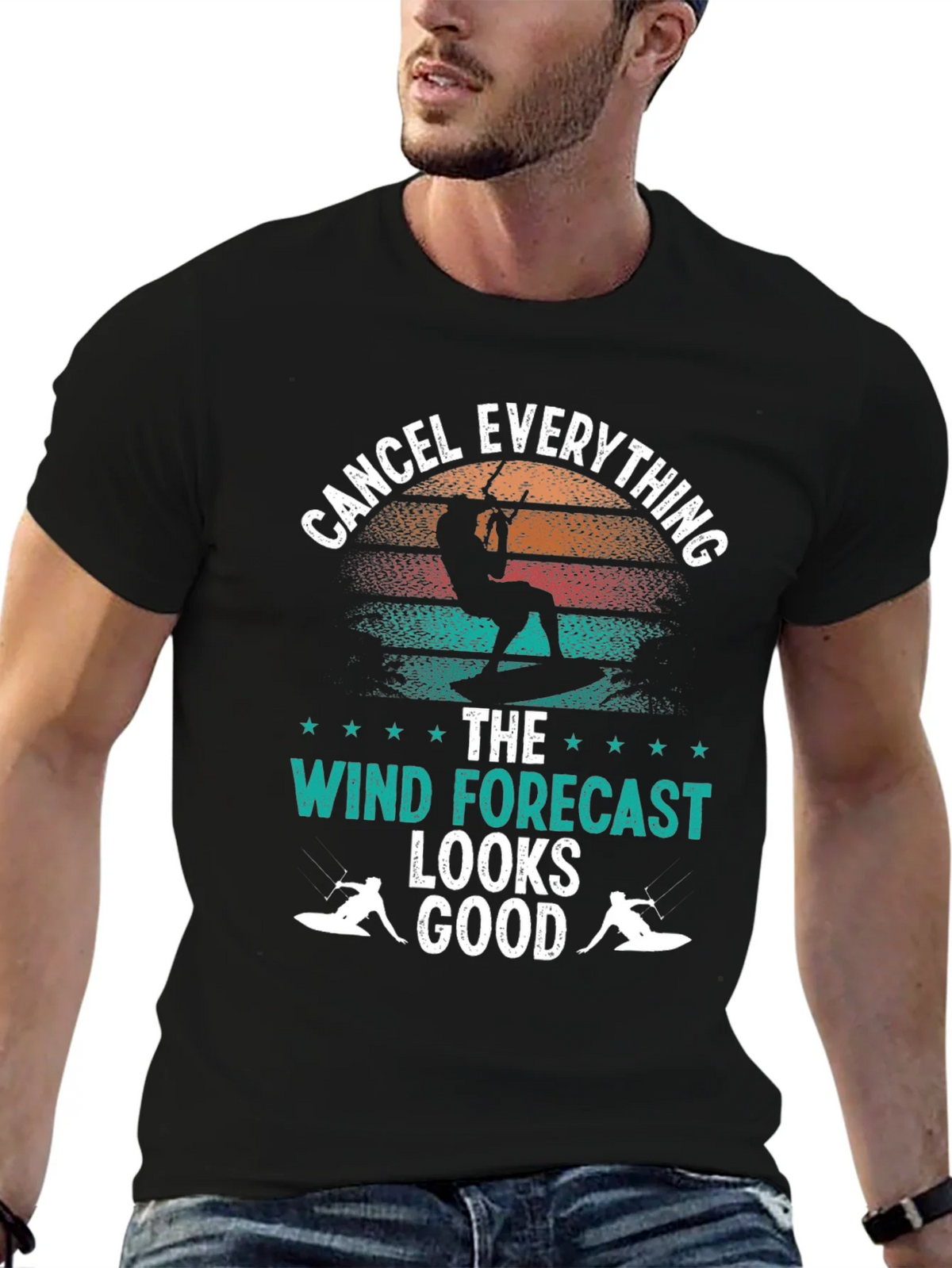 Kiteboarding Forecast Tee: Cancel Everything! product image 6