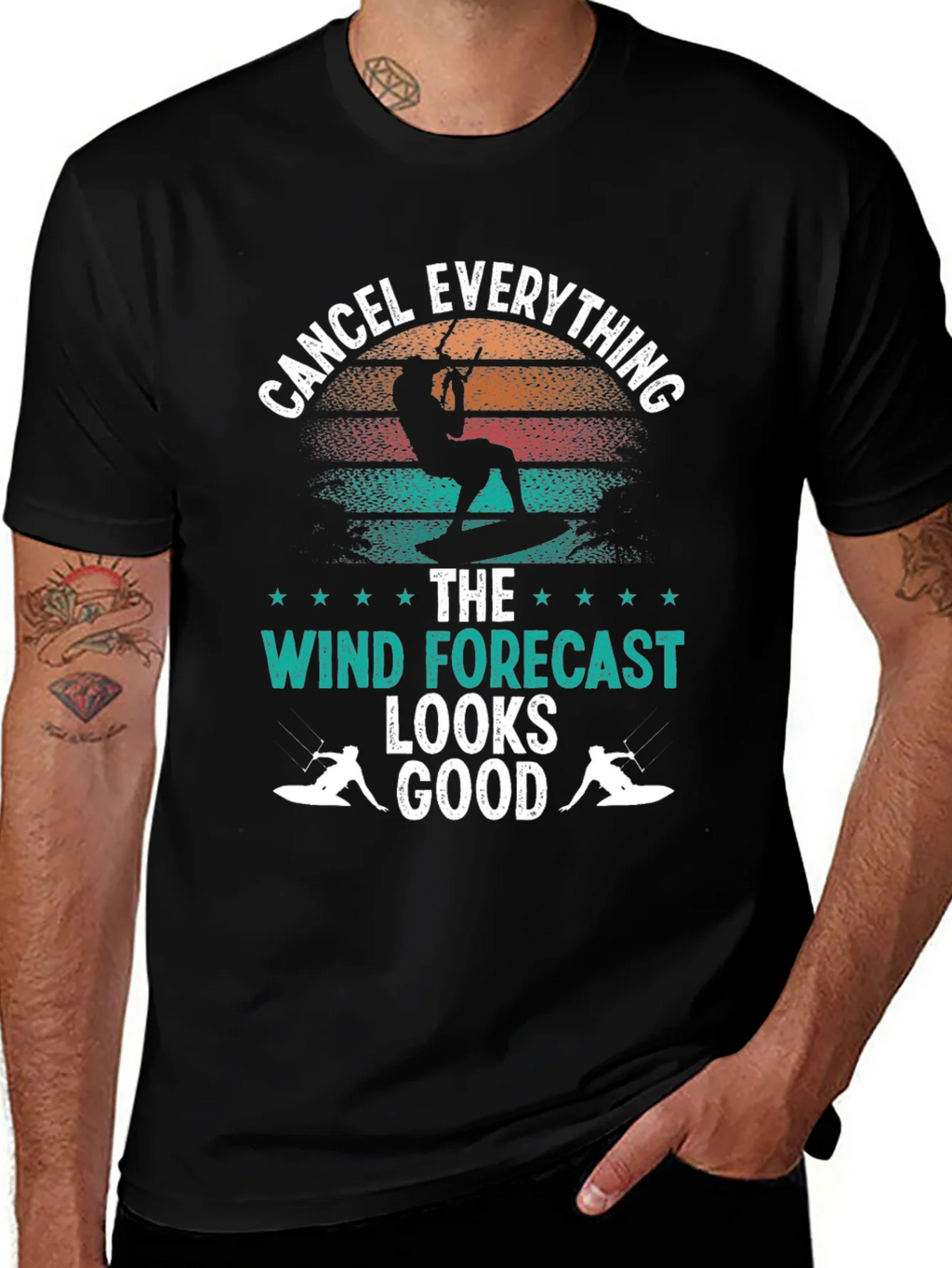 Kiteboarding Forecast Tee: Cancel Everything! product image 1