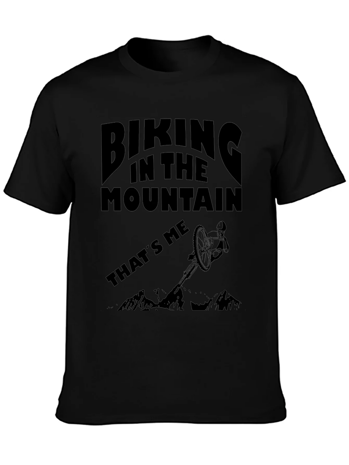 Biking in the Mountain Graphic Tee product image 3