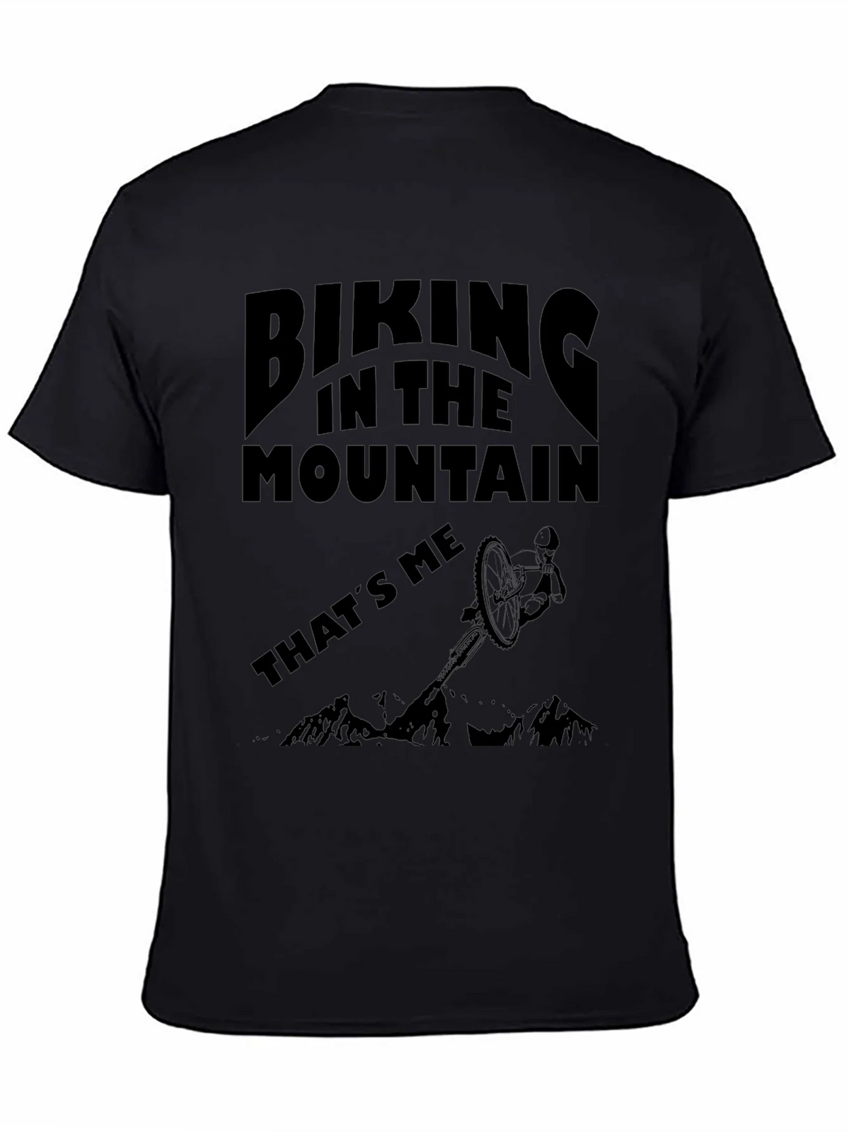 Biking in the Mountain Graphic Tee product image 4