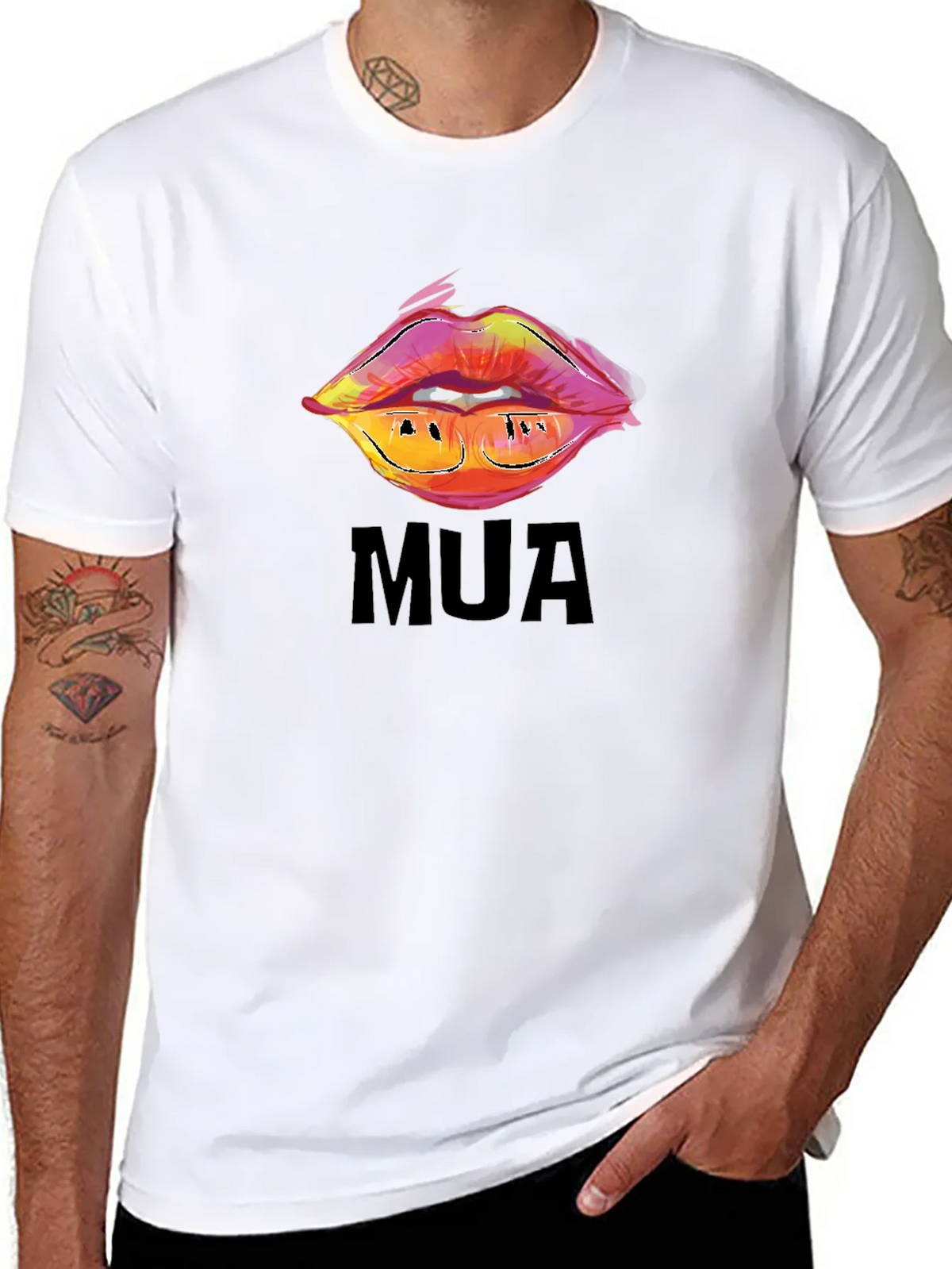 MUA Lips Graphic Tee - Stylish & Trendy product image 7