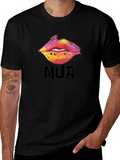 MUA Lips Graphic Tee - Stylish & Trendy product image 1