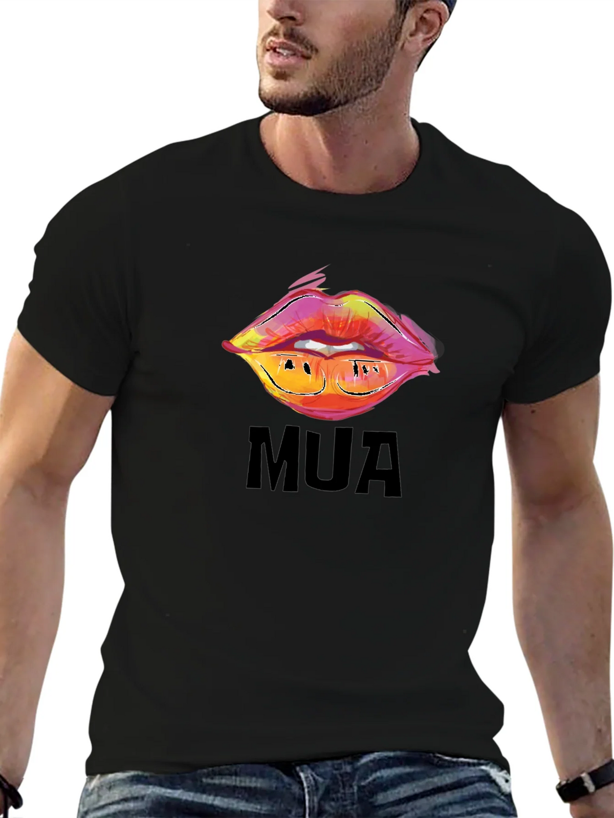 MUA Lips Graphic Tee - Stylish & Trendy product image 6