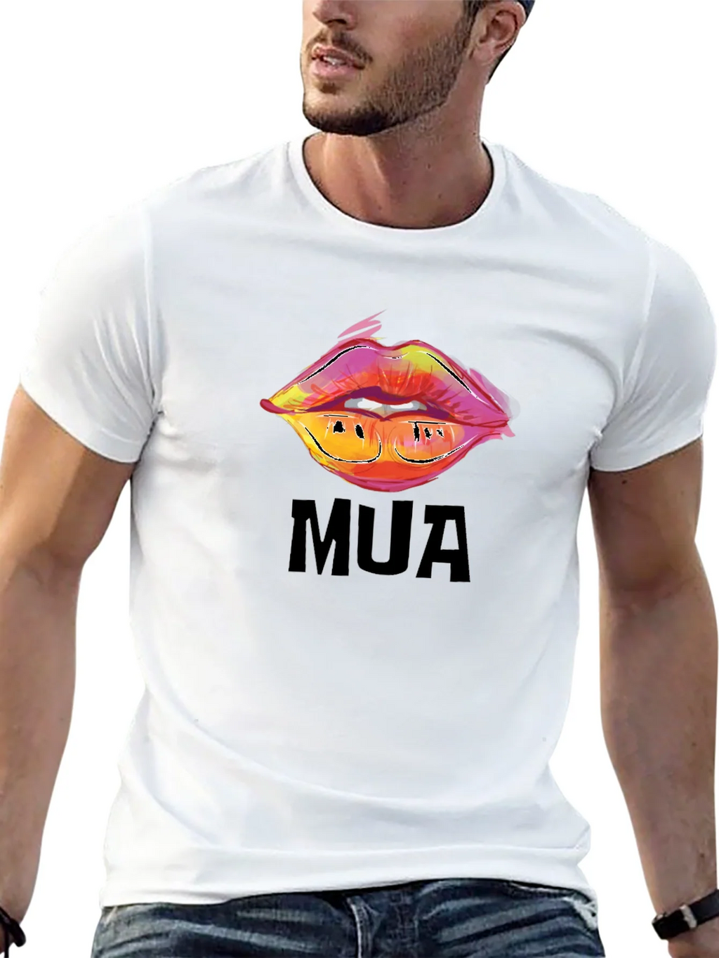 MUA Lips Graphic Tee - Stylish & Trendy product image 12