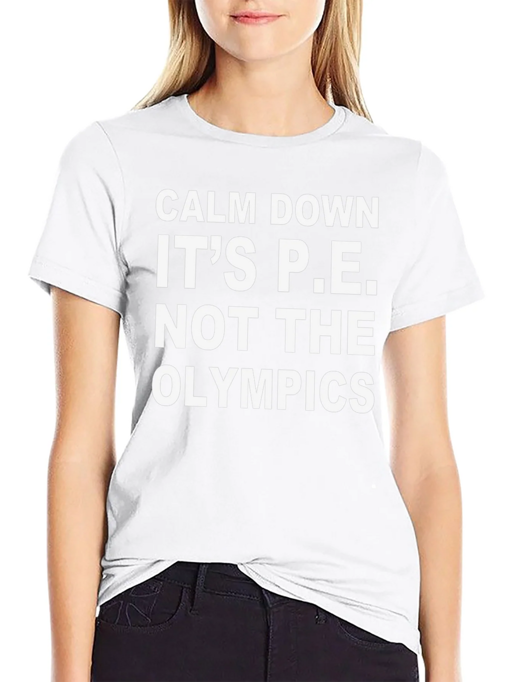 Calm Down Its P.E. T-Shirt product image 8