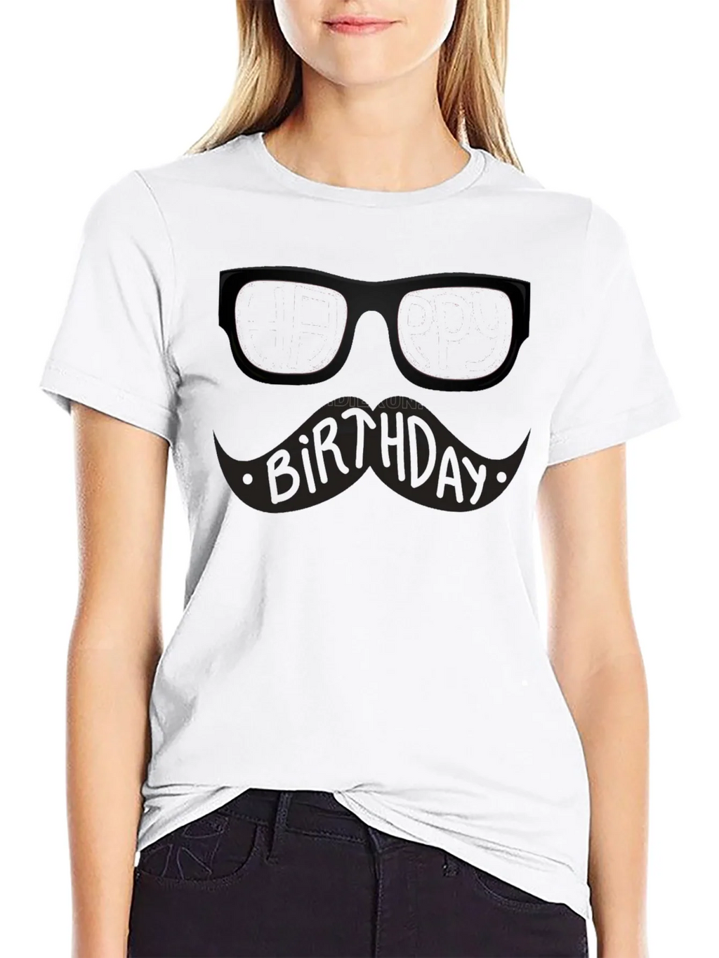 Birthday Mustache T-Shirt product image 8