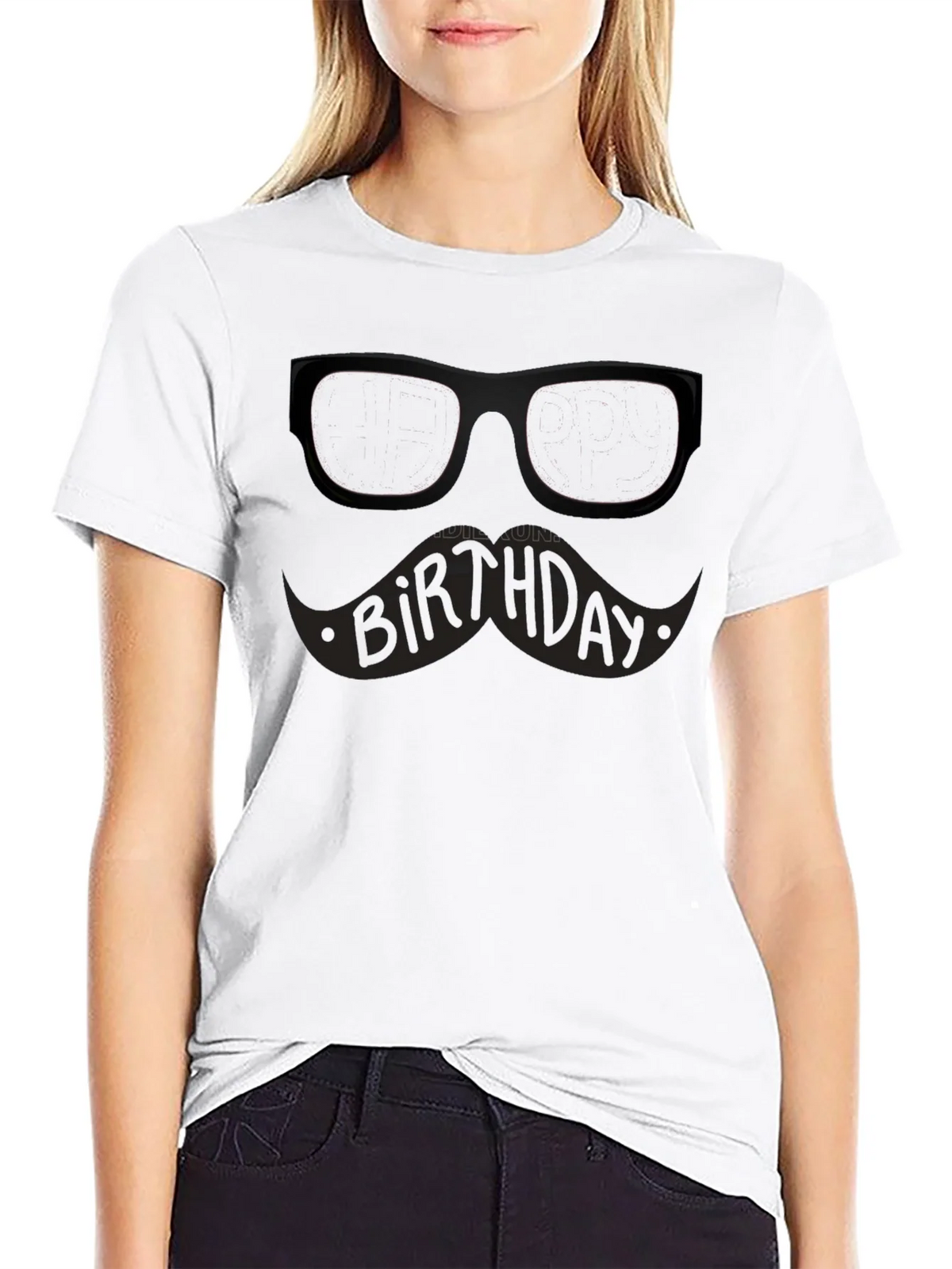 Birthday Mustache T-Shirt product image 8
