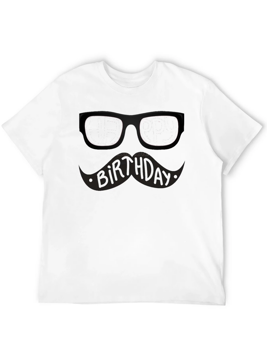 Birthday Mustache T-Shirt product image 11