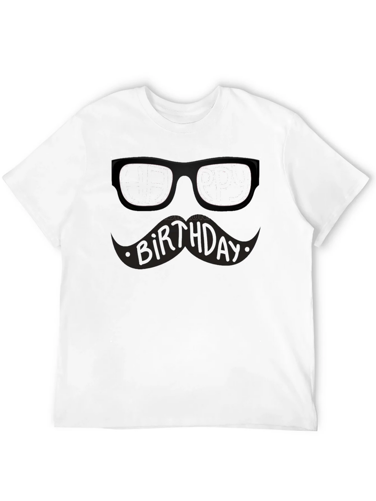 Birthday Mustache T-Shirt product image 11