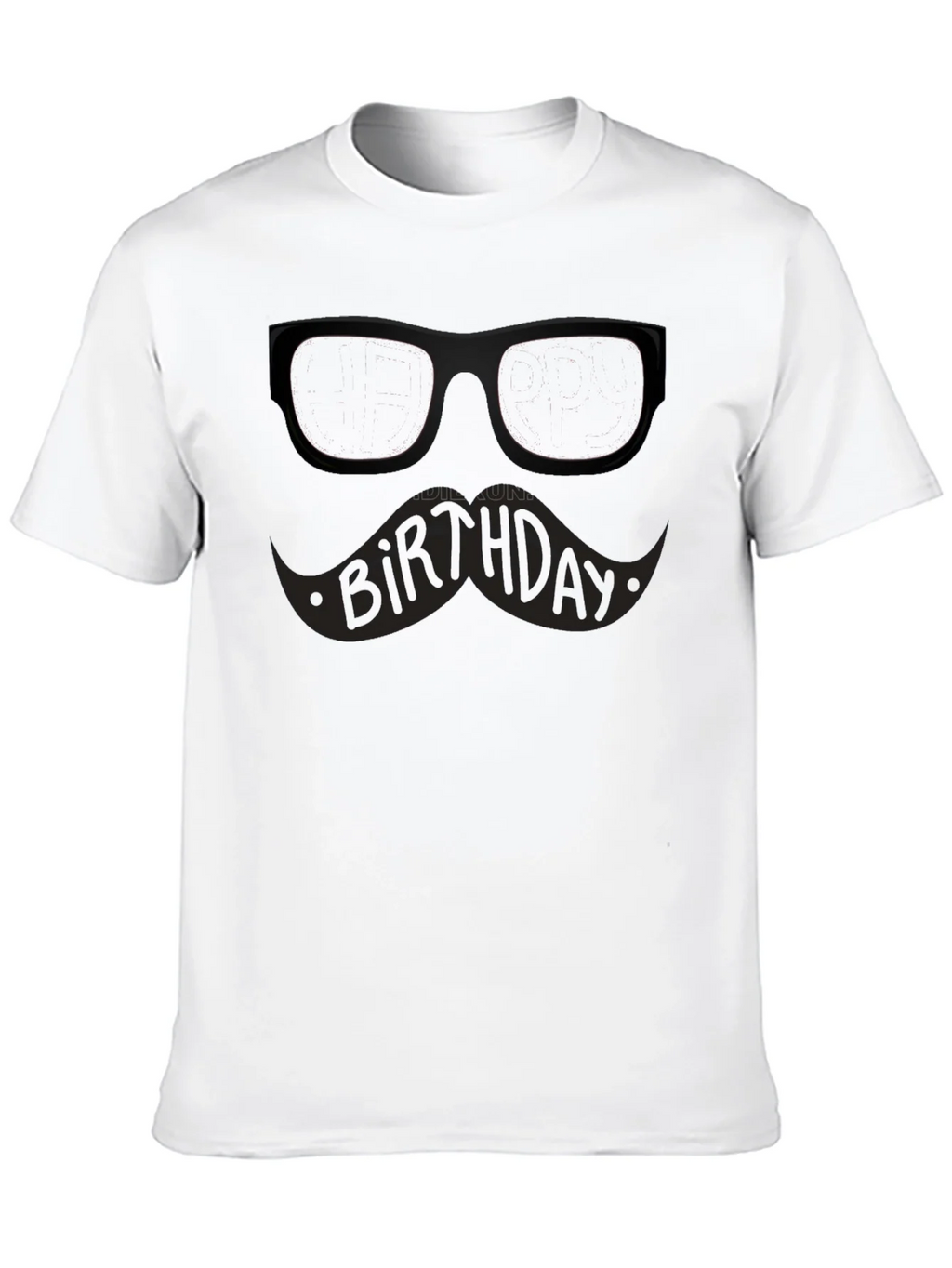 Birthday Mustache T-Shirt product image 9