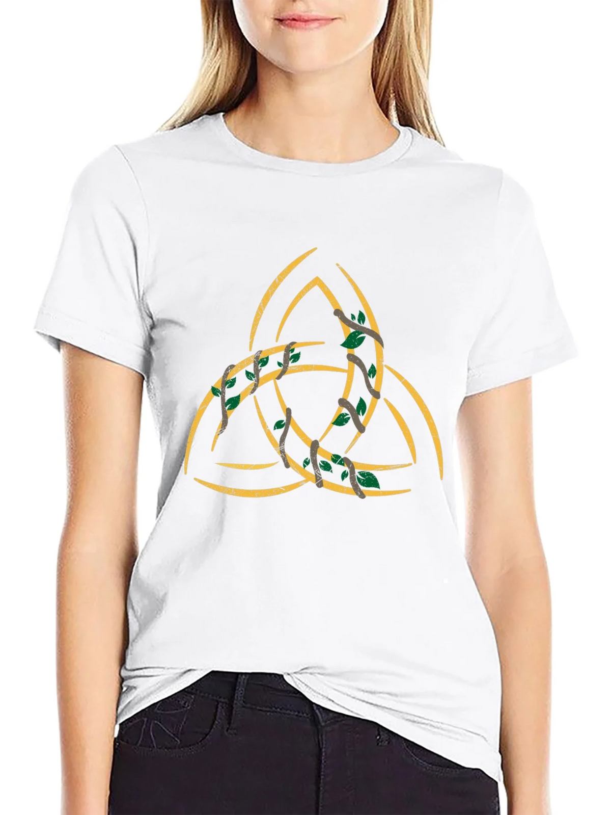 Celtic Knot Tree T-Shirt - Mens Black Graphic Tee product image 8