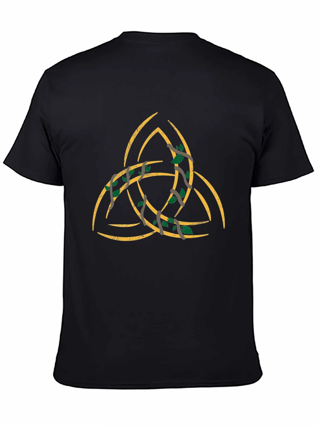 Celtic Knot Tree T-Shirt - Mens Black Graphic Tee product image 4