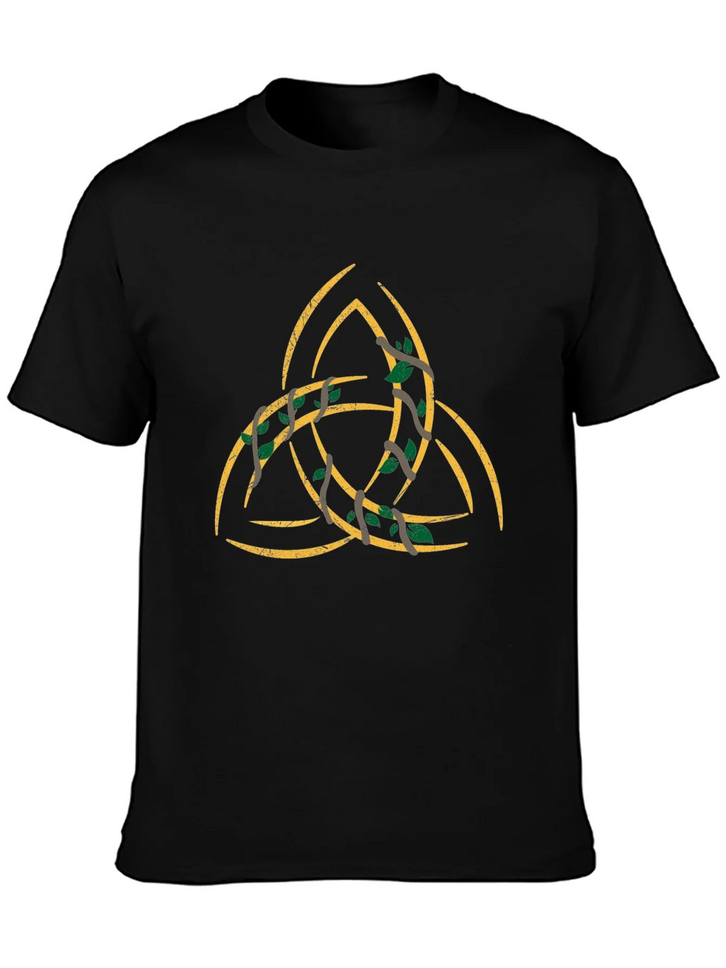 Celtic Knot Tree T-Shirt - Mens Black Graphic Tee product image 3