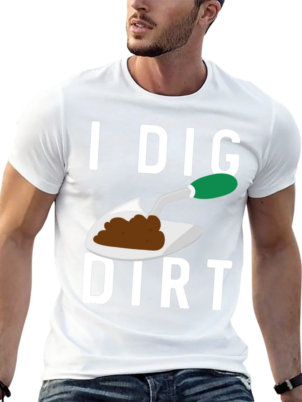 I Dig Dirt T-Shirt Gardening Tee Funny Plant Lover Shirt product image 12