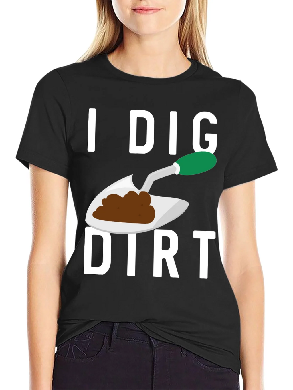 I Dig Dirt T-Shirt Gardening Tee Funny Plant Lover Shirt product image 2