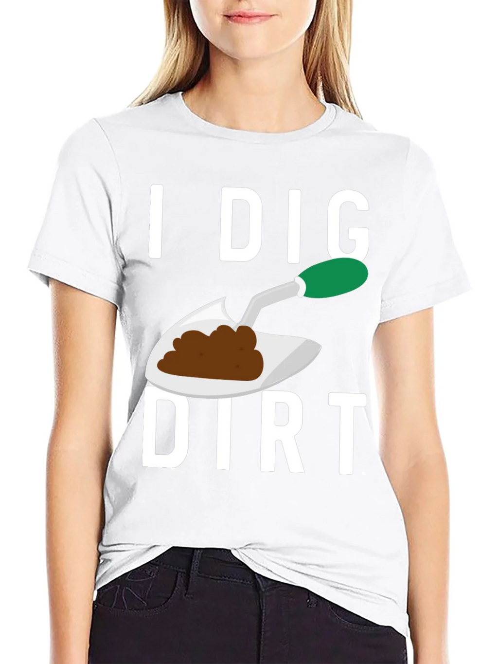 I Dig Dirt T-Shirt Gardening Tee Funny Plant Lover Shirt product image 8