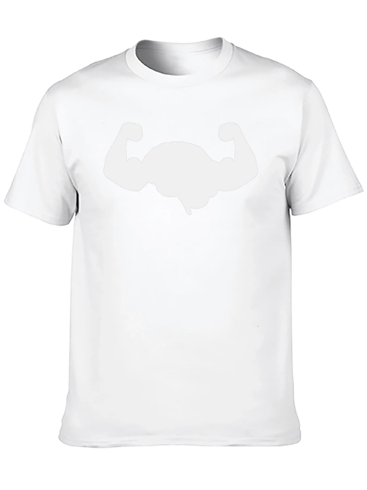 Muscle Graphic Tee - Black Cotton Gym T-Shirt product image 9