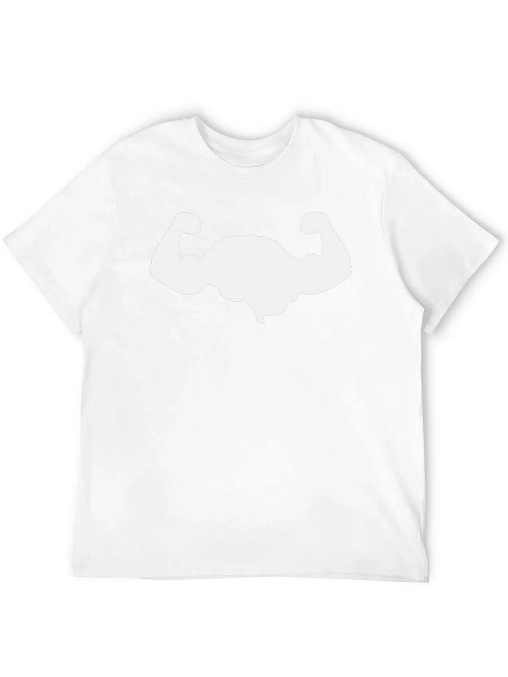 Muscle Graphic Tee - Black Cotton Gym T-Shirt product image 11