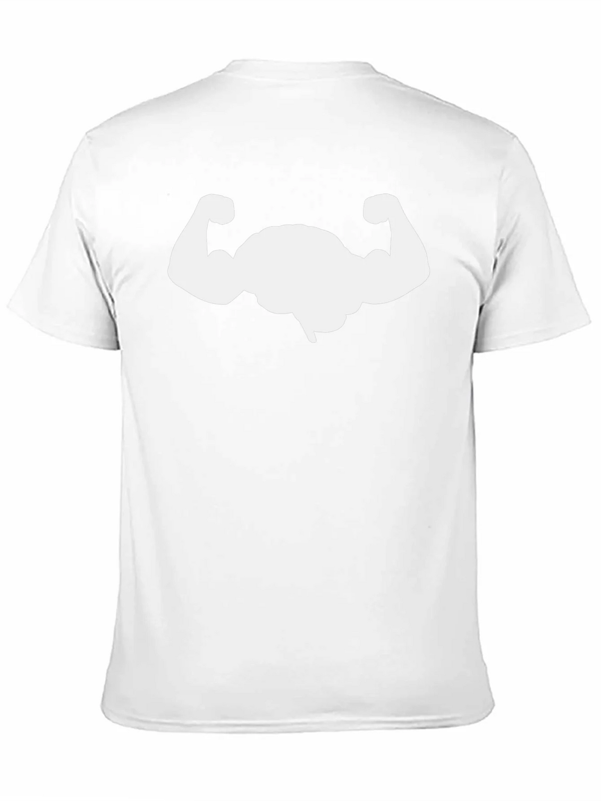 Muscle Graphic Tee - Black Cotton Gym T-Shirt product image 10