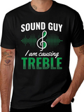 Sound Guy Treble Maker Funny T-Shirt product image 1