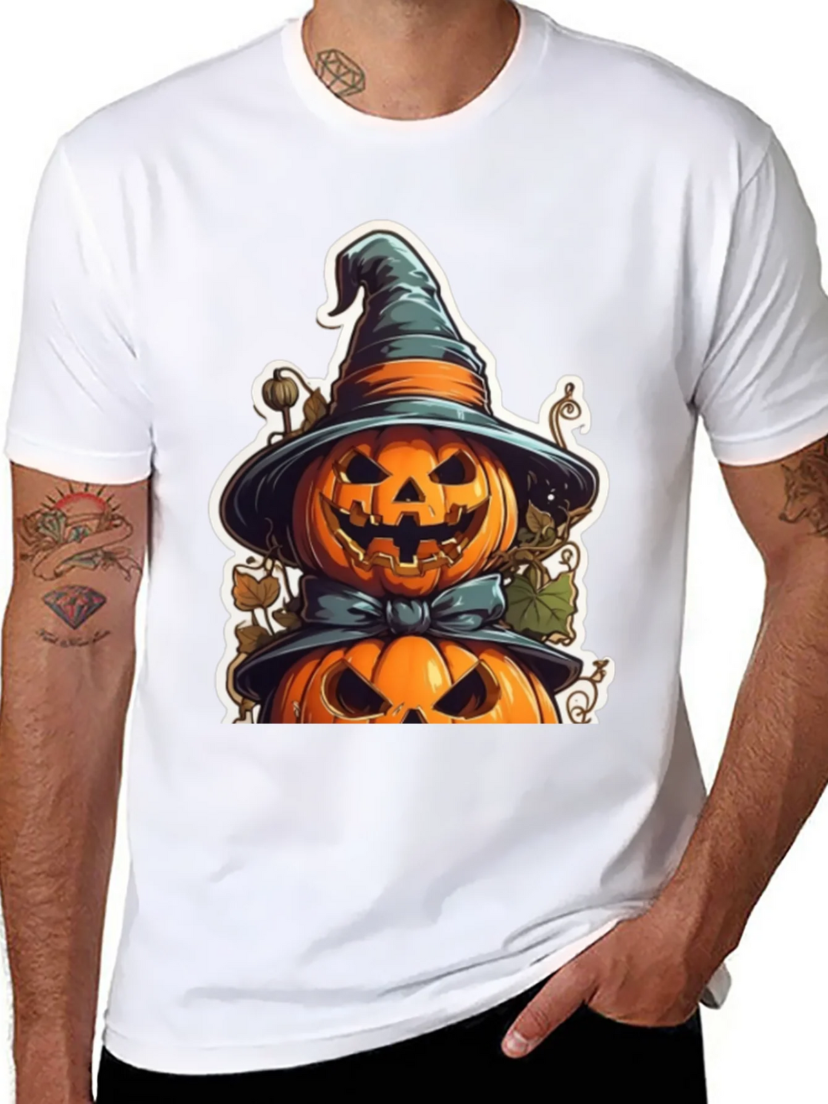 Spooky Pumpkin Halloween T-Shirt