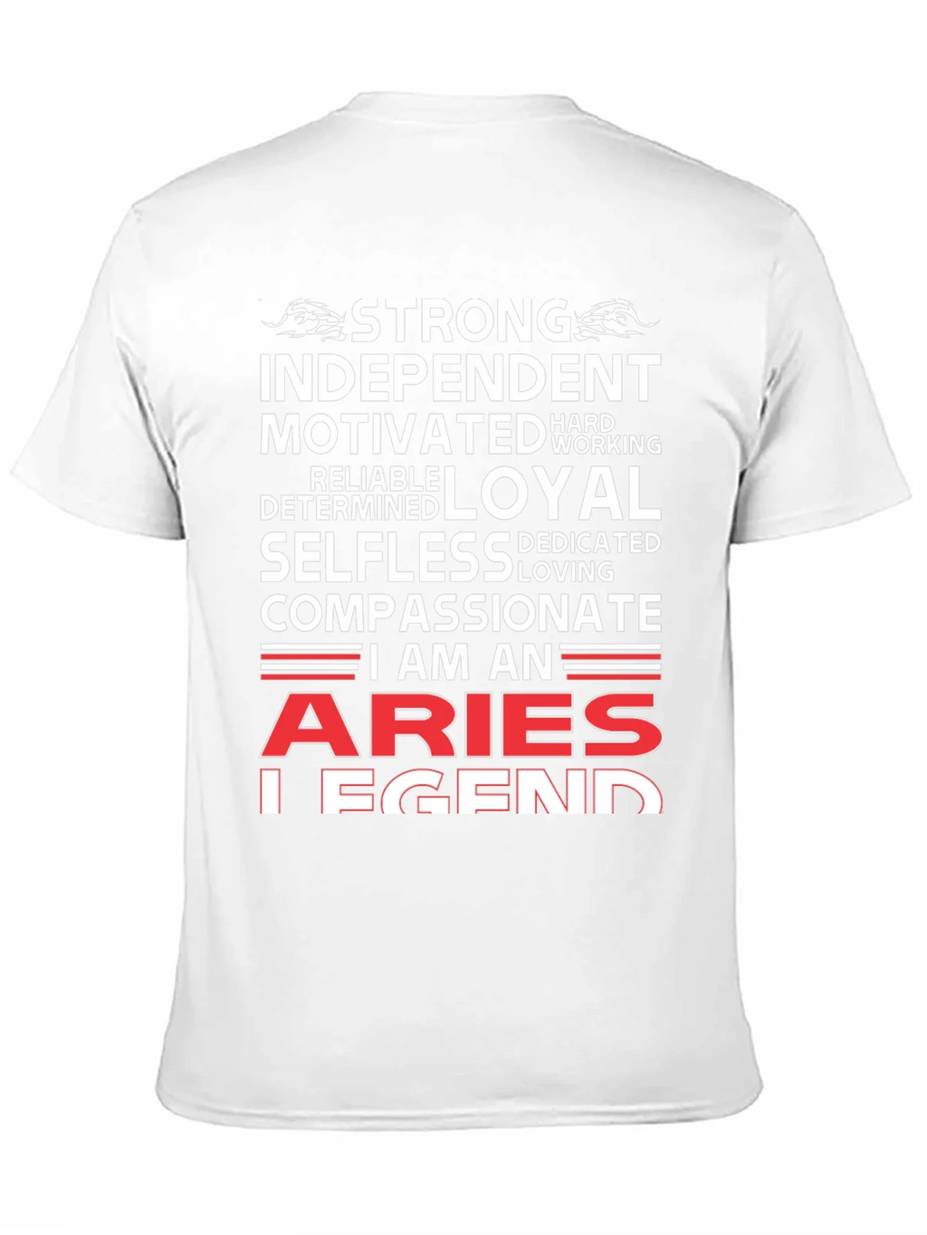 Aries Legend T-Shirt - Strong Independent Motivated product image 7