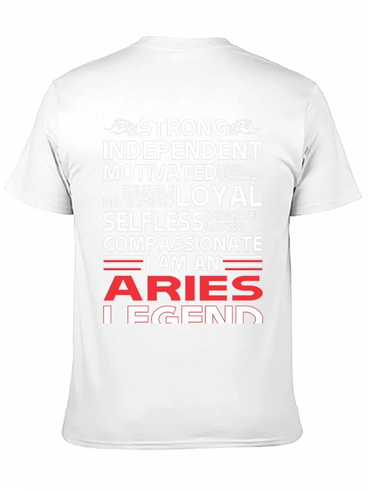 Aries Legend T-Shirt - Strong Independent Motivated product image 7