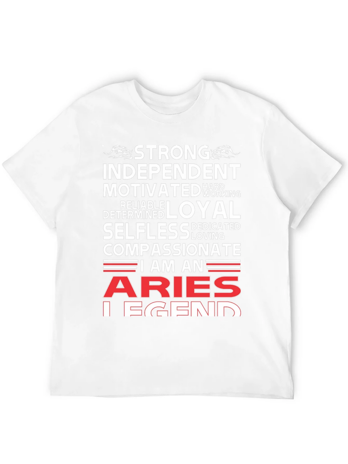 Aries Legend T-Shirt - Strong Independent Motivated product image 8