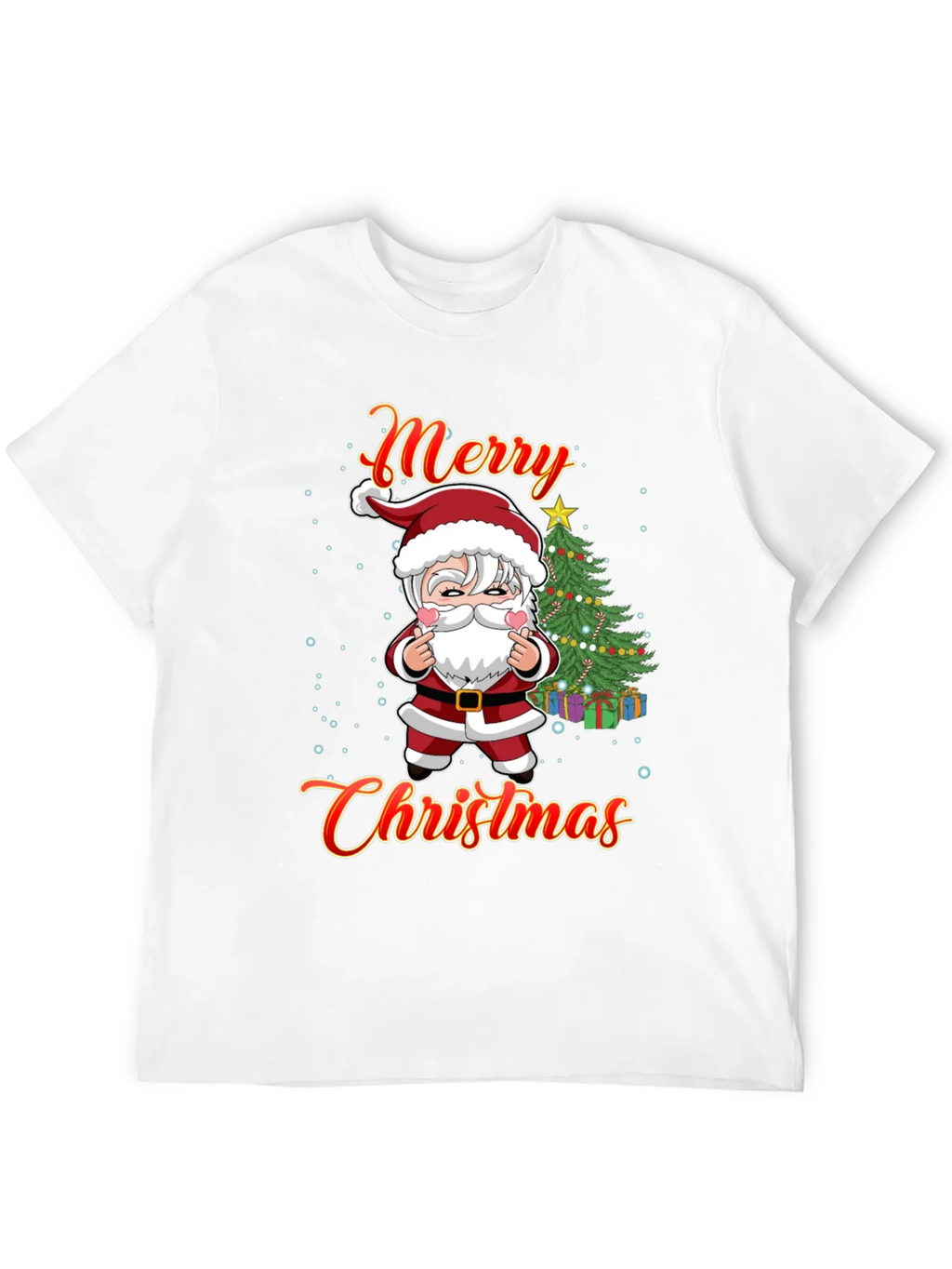 Merry Christmas Graphic Tee - Santa Design product image 10