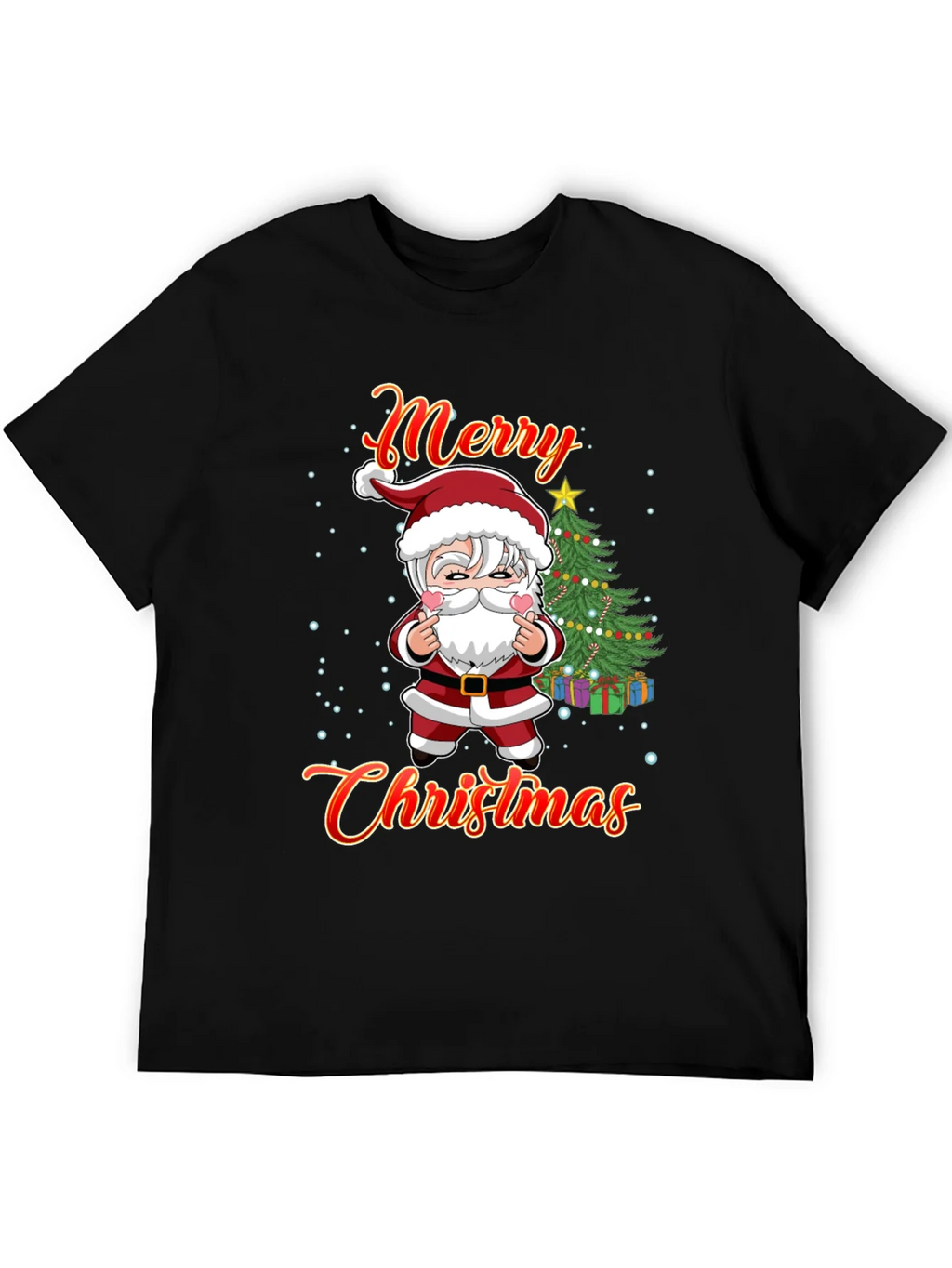Merry Christmas Graphic Tee - Santa Design product image 5