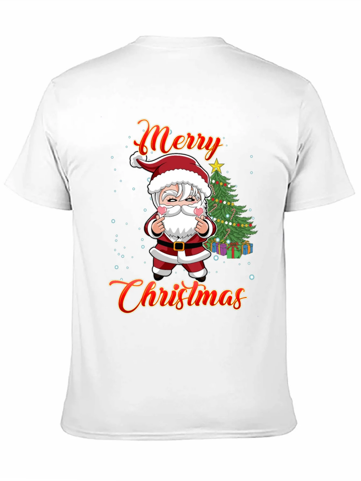 Merry Christmas Graphic Tee - Santa Design product image 9