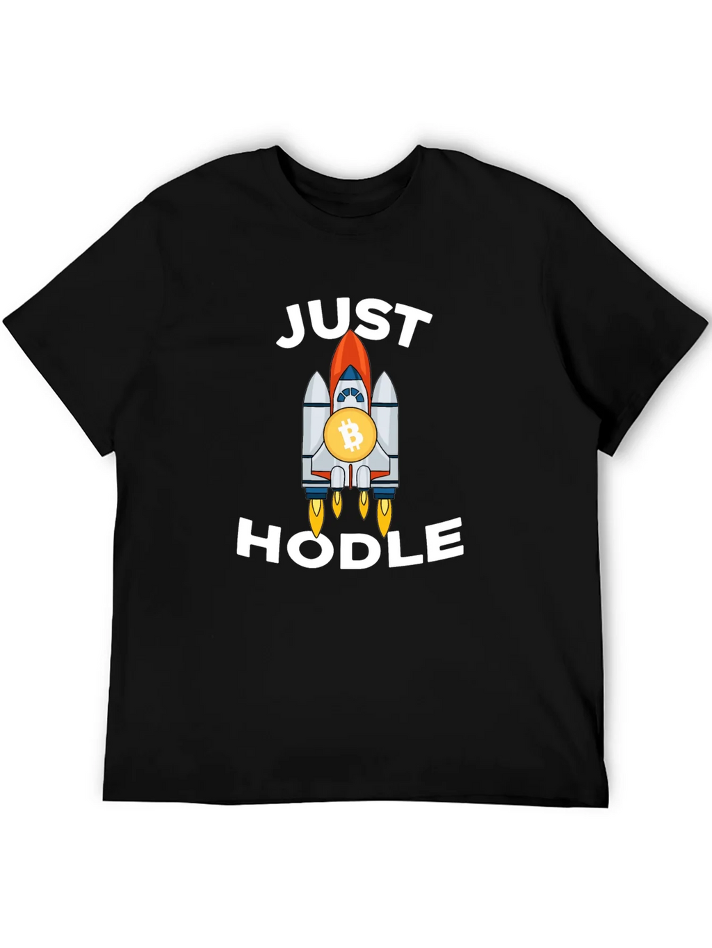 Bitcoin HODL T-Shirt - Crypto Rocket Launch! product image 5